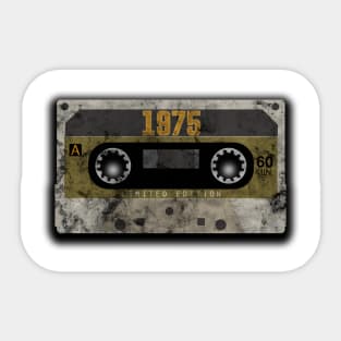 1975 Cassette Sticker